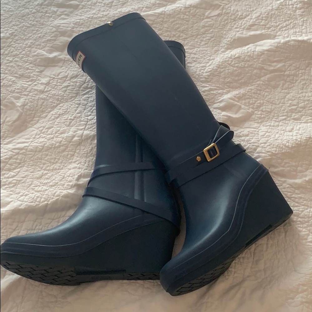 Platform Hunter Boots